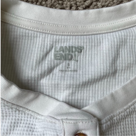 Lands end mens white long sleeve small - Picture 3 of 7